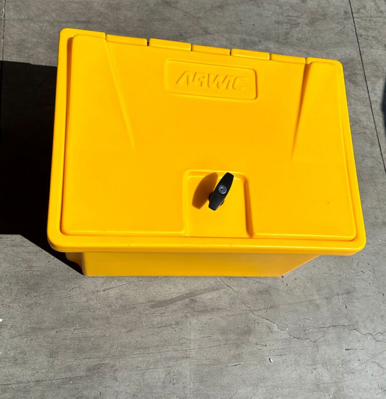 BAULE BOX CONTENITORE CON SERRATURA A CHIAVE
