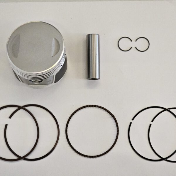 KIT PISTONE PER BLOCCO MOTORE CVT200 QUAD ATV KAYO AU200 200cc