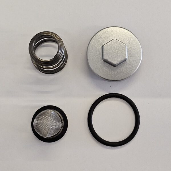 KIT TAPPO FILTRO OLIO BLOCCO MOTORE CVT200 PER QUAD ATV KAYO AU200 200cc