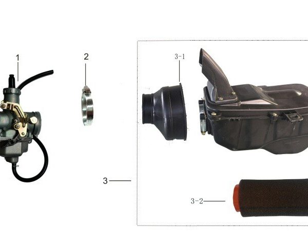 SOLO COLLETTORE FILTRO ARIA AU200 QUAD KAYO