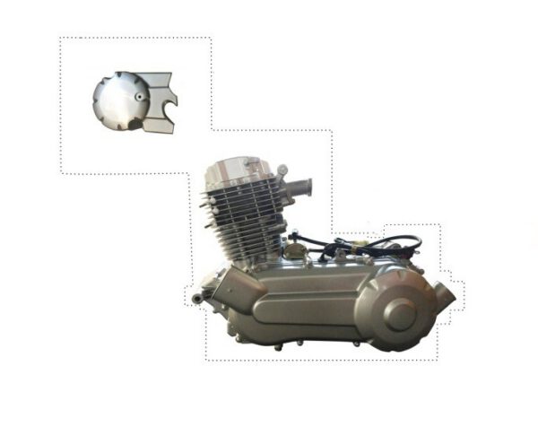 BLOCCO MOTORE COMPLETO QUAD ATV AU200