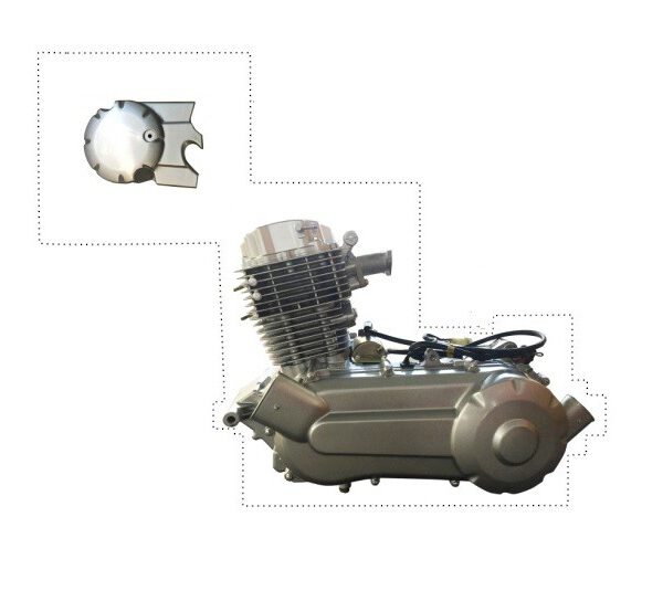 BLOCCO MOTORE COMPLETO QUAD ATV AU200