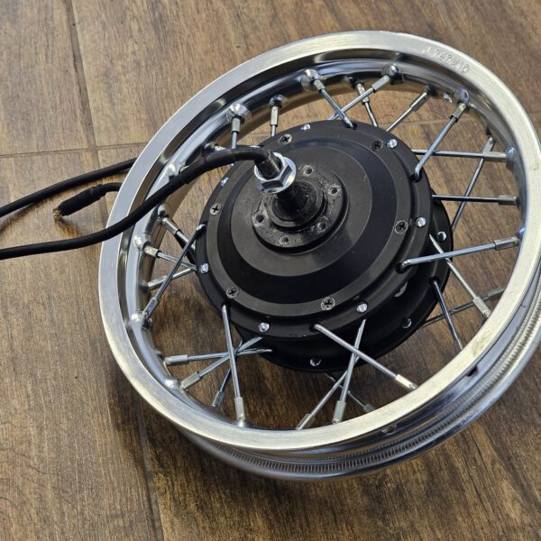 MOTORE A DISCO RUOTA POSTERIORE COMPLETO 1.40x10 PER MINICROSS KAYO EKMB