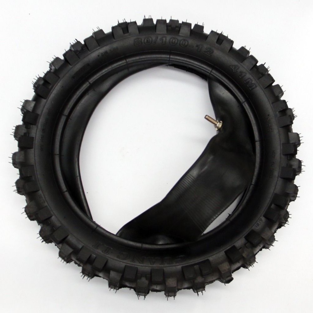 01Pz GOMMA PIT BIKE 80/100-12 POSTERIORE COPERTONE GOMME 3.00X12 CROSS