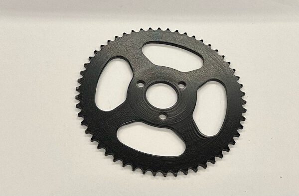 CORONA 54 DENTI PASSO MEDIO PER MINIQUAD KAYO A50