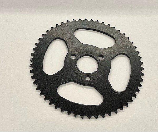 CORONA 54 DENTI PASSO MEDIO PER MINIQUAD KAYO A50