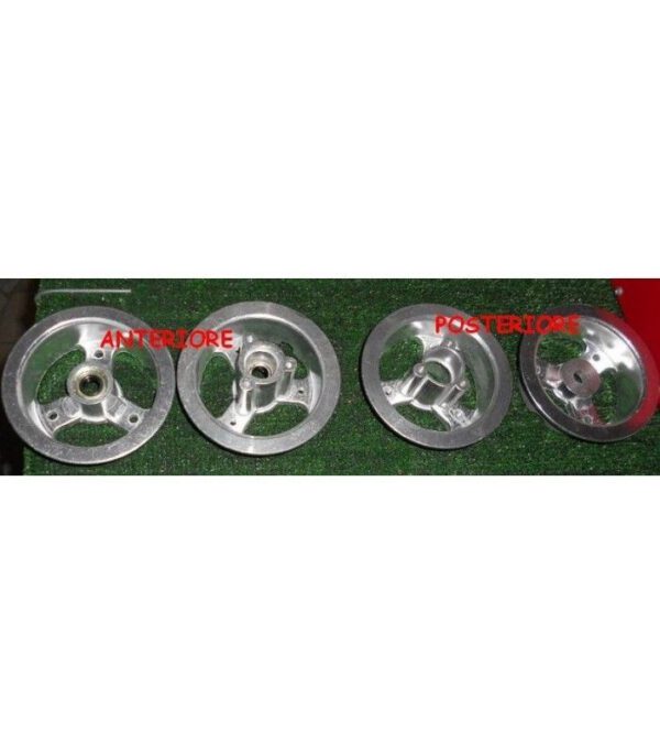 CERCHIO PER MINIQUAD 49CC anteriore posteriore 4 pollici