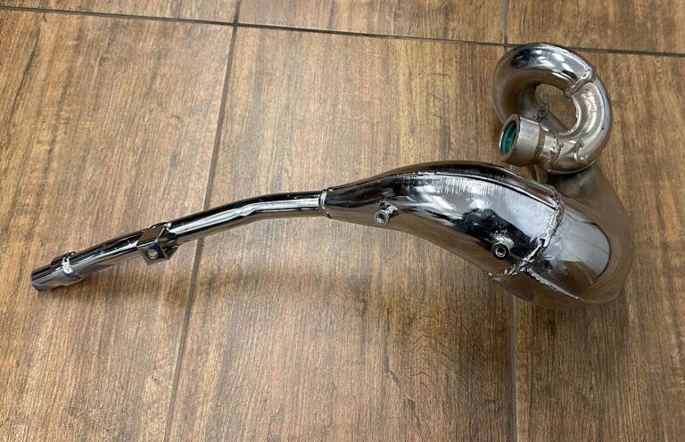 MARMITTA SENZA SILENZIATORE MINICROSS MORINI 50cc - scarico minimoto cross lem ktm