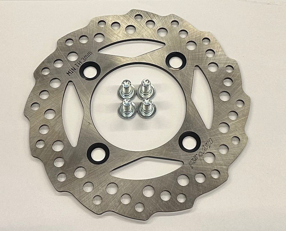 DISCO FRENO 18CM POSTERIORE PER PITBIKE KAYO TSD110 TS90