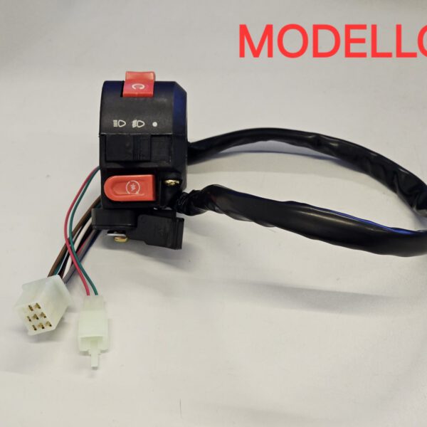 COMANDO TASTI QUAD 110 SINISTRO SPINA SINGOLA MINIQUAD ATV MINIATV interruttori