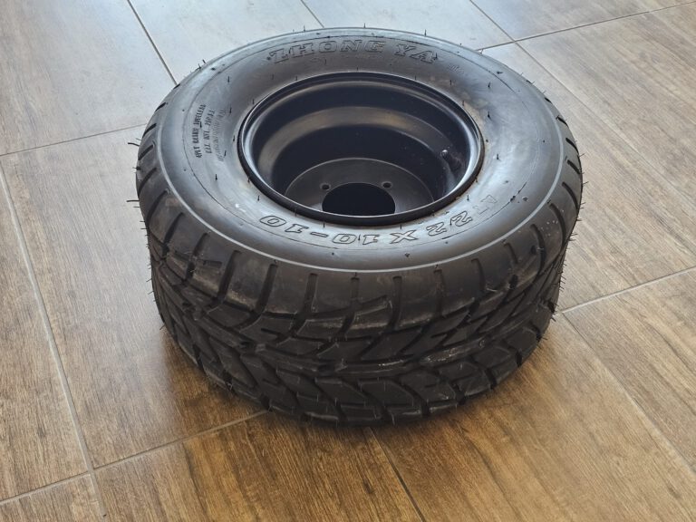 CERCHIO GOMMATO POSTERIORE PER QUAD ATV GOMMA CERCHIATA 22x10-10