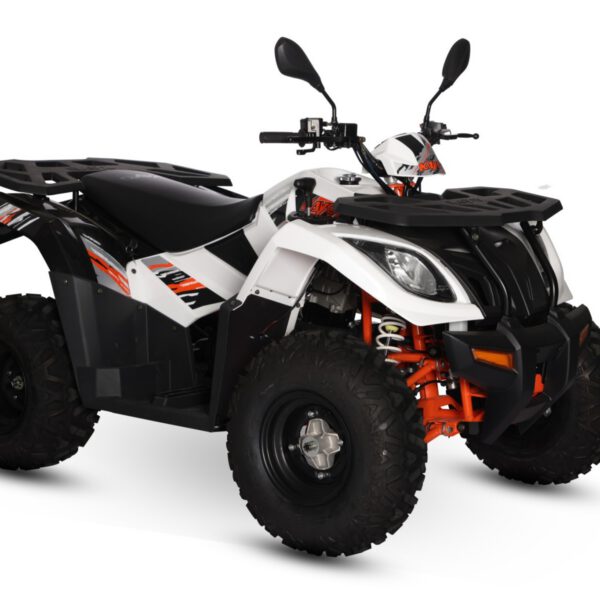 QUAD KAYO AU300 OMOLOGATO L7e TARGA BIANCA 2 POSTI