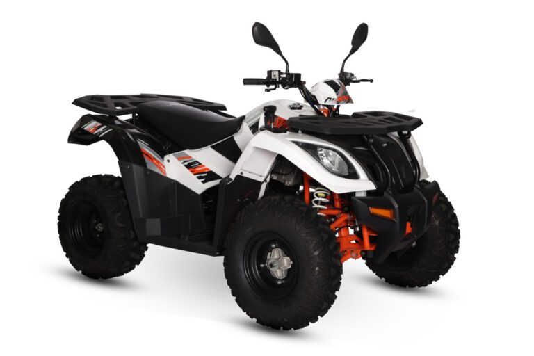 QUAD KAYO AU300 OMOLOGATO L7e TARGA BIANCA 2 POSTI