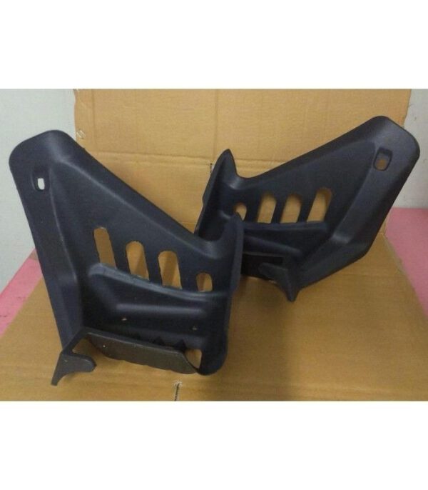 coppia pedane poggiapiedi quad atv 110cc bigone 7" - plastiche cover raptor