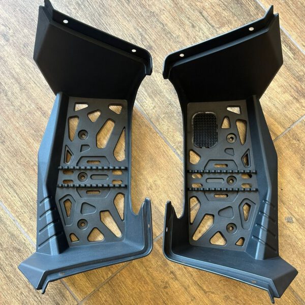 COPPIA PEDANE POGGIAPIEDI POGGIA PIEDI PER MINIQUAD ATV KAYO eA70 1400W 48V ELETTRICO