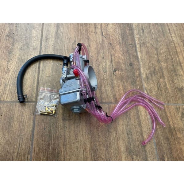 CARBURATORE ORIGINALE MIKUNI TX38 38mm VALVOLA PIATTA PER PIT BIKE CROSS 2T 2 TEMPI