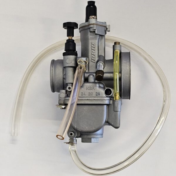 CARBURATORE ORIGINALE NIBBI 28mm VALVOLA PIATTA PER PIT BIKE CROSS