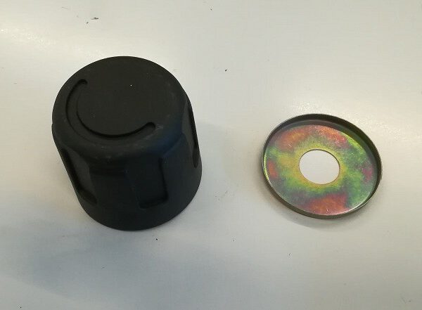 01 pz GOMMA COPRI BULLONE DEL MOZZO RUOTE QUAD