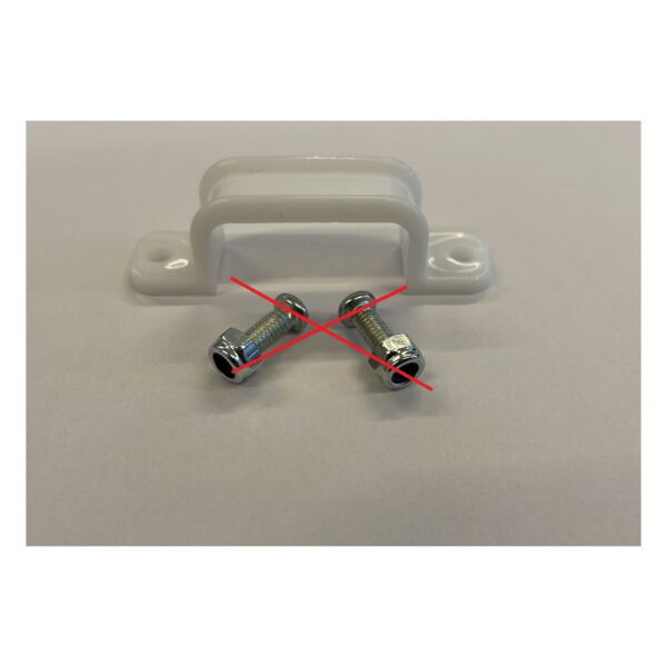 FISSA FILO FRENO PORTA NUMERO PLASTICHE KAYO KRZ TT125 TT140 TT160