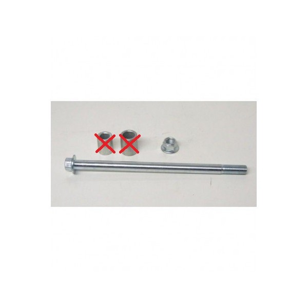 PERNO RUOTA SENZA SPESSORI 12mm 21.5cm 215mm PIT BIKE CERCHIO SPESSORI CROSS MINICROSS