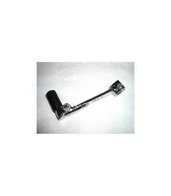 PEDALINA LEVA CAMBIO MARCE PIEGHEVOLE DIRT BIKE PIT CROMATO cross 125cc 140cc