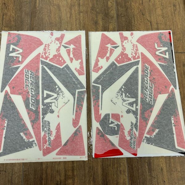 ADESIVI GRAFICHE PER MINIQUAD QUAD RENEGADE 50cc