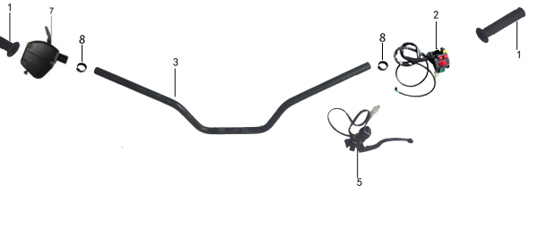 TASTI SX PER QUAD KAYO AU300 L7e T3B