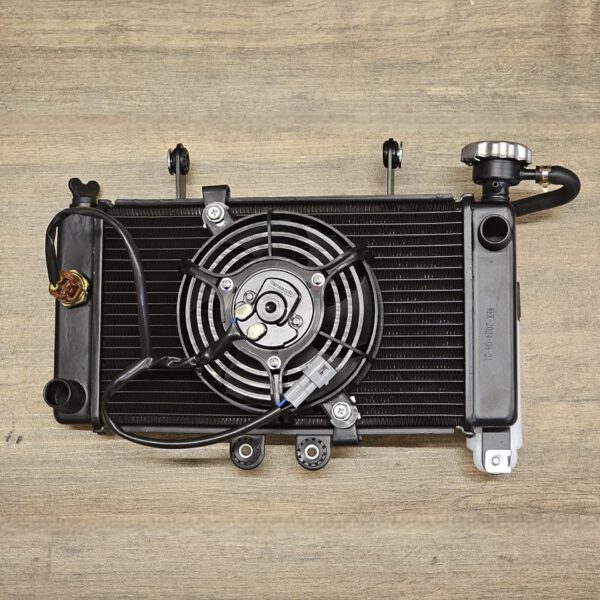 RADIATORE DI RAFFREDDAMENTO A LIQUIDO CON VENTOLA INCORPORATA PER QUAD KAYO AU300 L7e