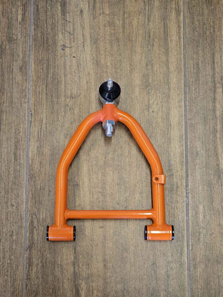 BRACCETTO SUPERIORE TRAPEZIO SNODO DESTRO O SINISTRO PER QUAD KAYO AU300 L7e braccetti boccole completo