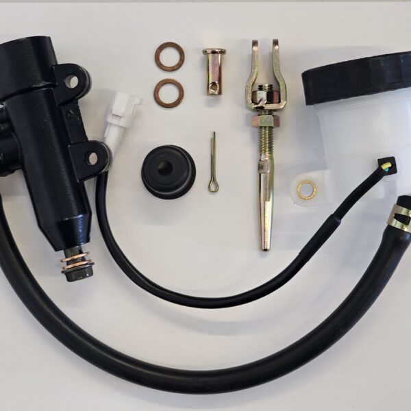 KIT POMPA FRENO POSTERIORE COMPLETA A DISCO PER QUAD KAYO AU300 L7e