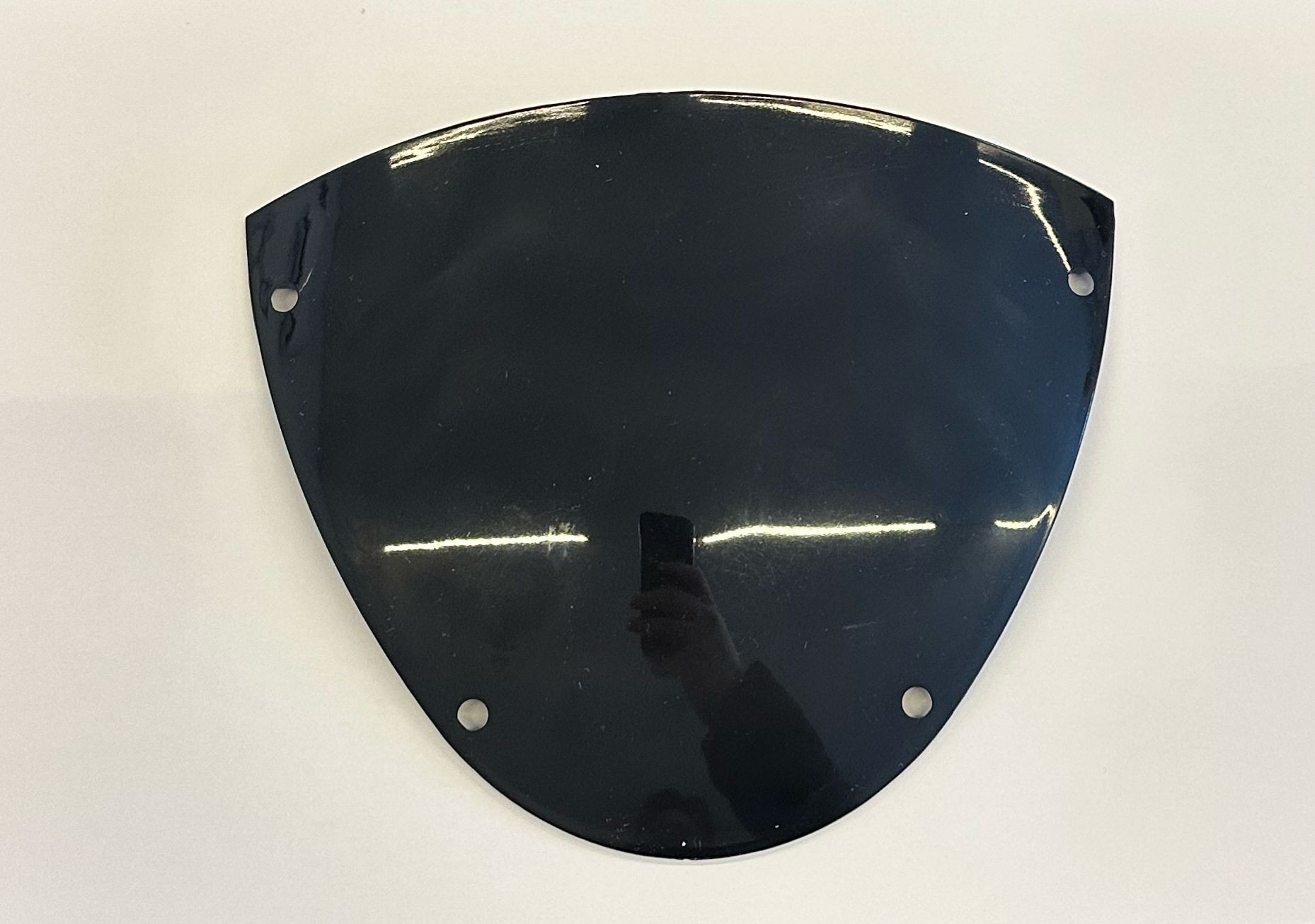 cupolino anteriore nero per plastiche minimoto gp1 vecchio tipo stradale