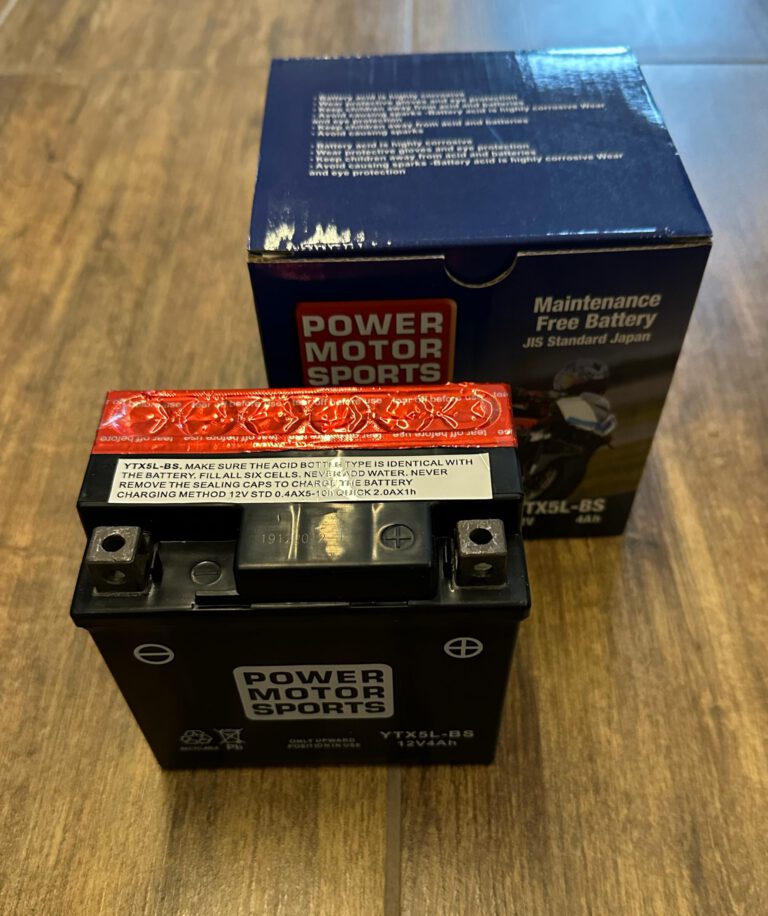 BATTERIA 4AH 12V PER QUAD MINIQUAD PITBIKE MOTO SCOOTER