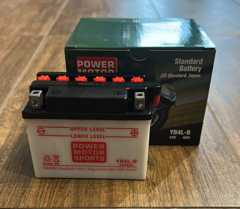 BATTERIA 4AH 12V PER QUAD MINIQUAD PITBIKE MOTO SCOOTER