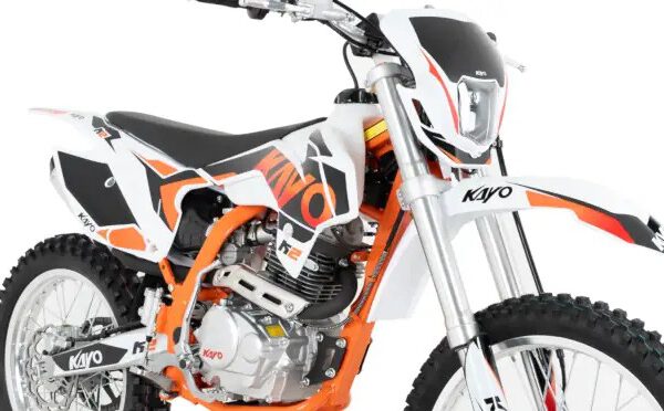 ADESIVI MOTOCROSS KAYO K2 VERSIONE ARANCIO NERO BIANCO