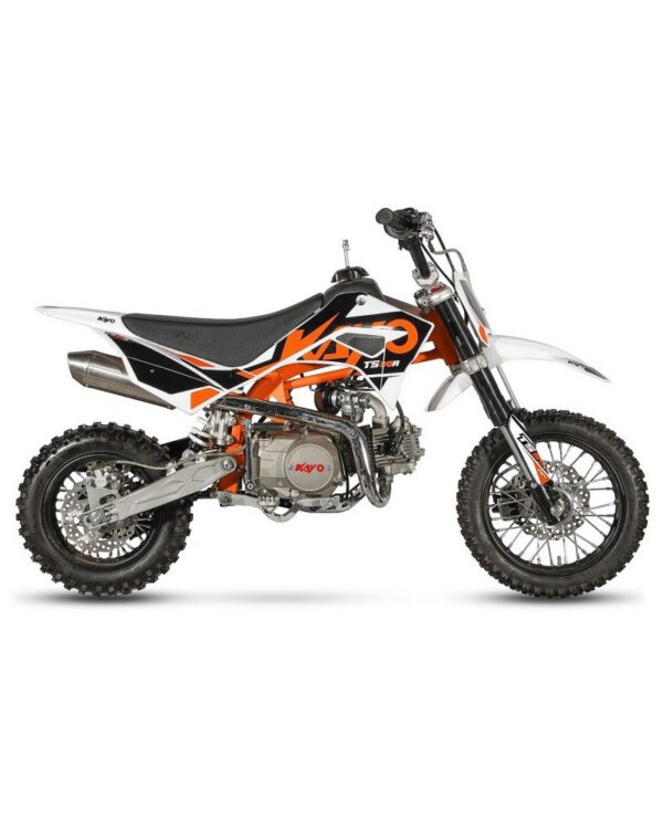PIT BIKE TS90R KAYO 90R 4 TEMPI SEMIAUTOMATICO RUOTE 12-10