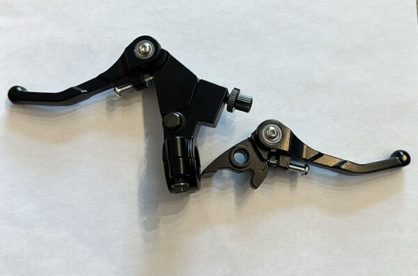 LEVE MANUBRIO RACING PER PIT BIKE BSE LEVA FRENO ANTERIORE FRIZIONE ATTACCO MINICROSS