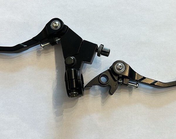 LEVE MANUBRIO RACING PER PIT BIKE BSE LEVA FRENO ANTERIORE FRIZIONE ATTACCO MINICROSS