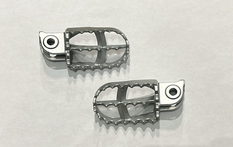 COPPIA PEDALINE POGGIAPIEDI PER MINICROSS PITBIKE KAYO KMB KT50 TS90 ET110