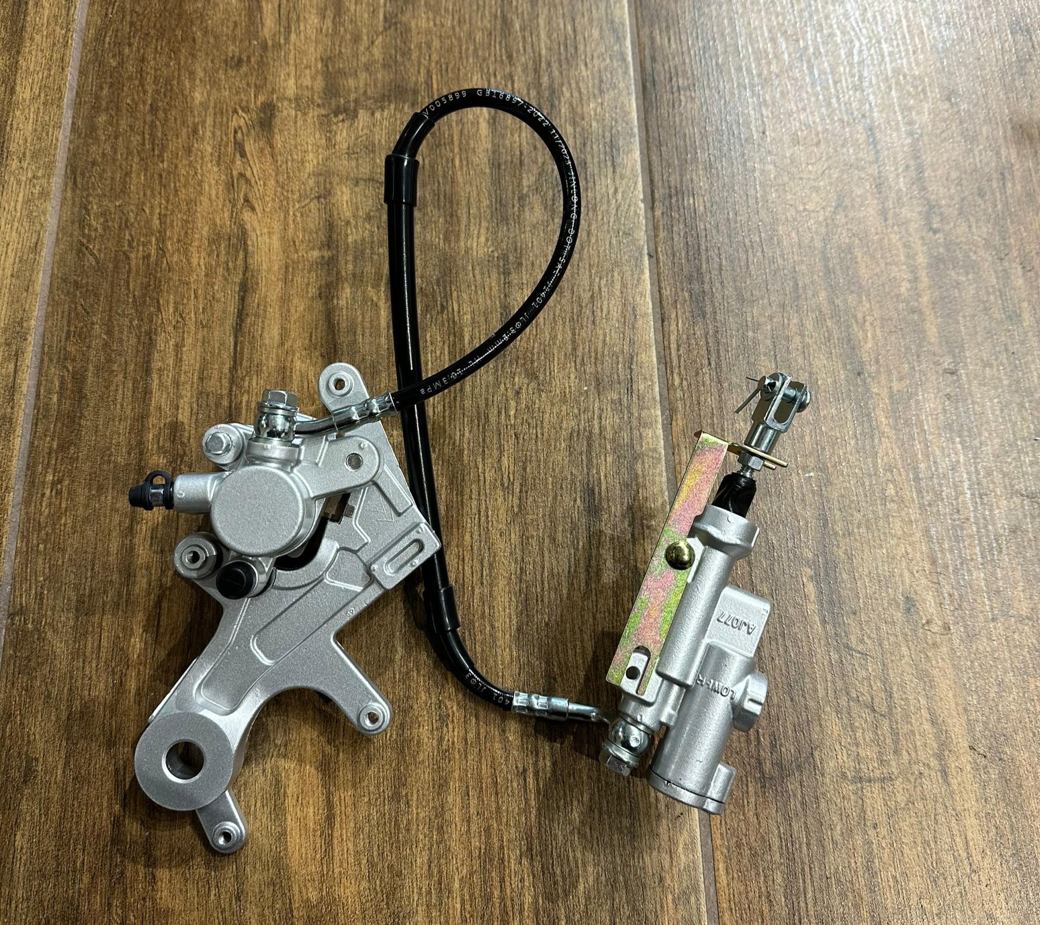 KIT FRENI POMPA POSTERIORE PER CROSS KAYO K5 300cc