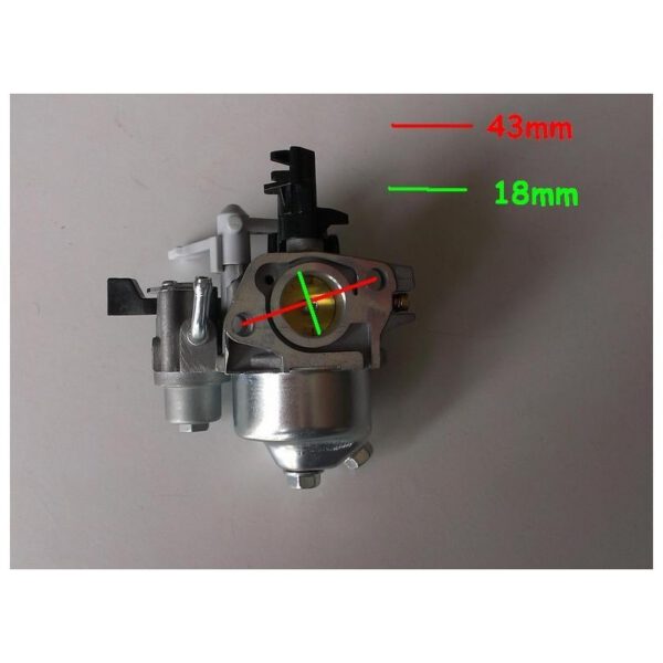 CARBURATORE MOTORE 6.5HP - per motozappa 4 tempi 196cc 200cc blocco