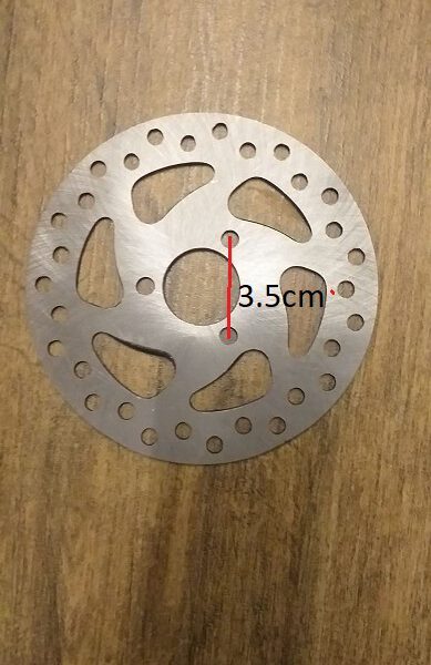 DISCO FRENO MINIMOTO 12cm GP1 GP2 FRENI MINIQUAD MINIATV MINICROSS