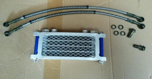 RADIATORE OLIO RACING PIT BIKE 150 160CC LAMELLARE ALTA EFFICENZA