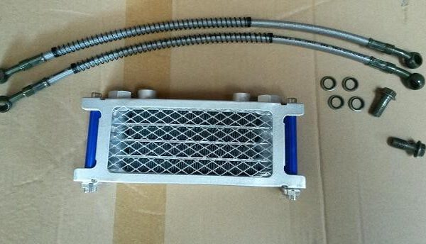 RADIATORE OLIO RACING PIT BIKE 150 160CC LAMELLARE ALTA EFFICENZA