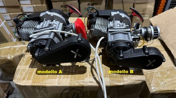 BLOCCO MOTORE MINIQUAD AVVIAMENTO ELETTRICO 49CC 2 TEMPI MINIMOTO MINICROSS