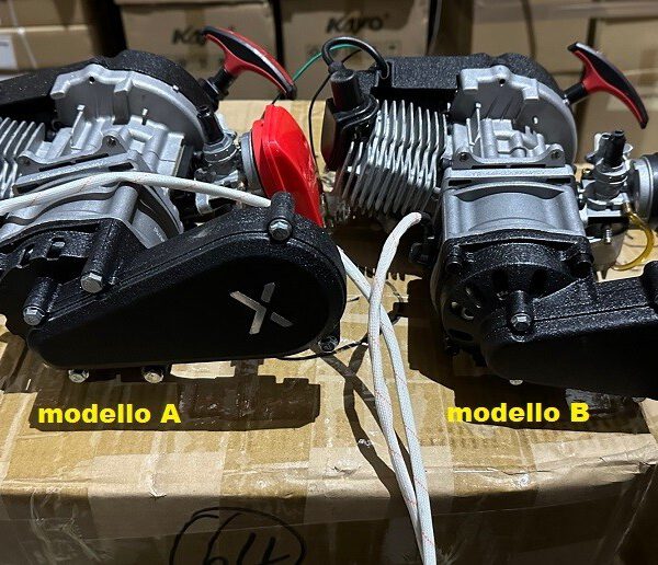 BLOCCO MOTORE MINIQUAD AVVIAMENTO ELETTRICO 49CC 2 TEMPI MINIMOTO MINICROSS