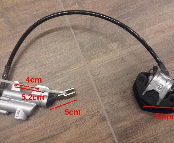 POMPA FRENO POSTERIORE KTM MORINI IDRAULICO POMPA PINZA LEM ITALJET