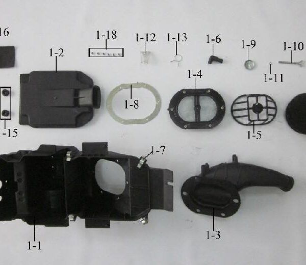 KIT FILTRO ARIA CARBURATORE QUAD PANTERA 250cc