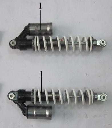 01pz AMMORTIZZATORE ANTERIORE QUAD 250cc PANTERA 35cm A GAS FRONT SOSPENSIONE