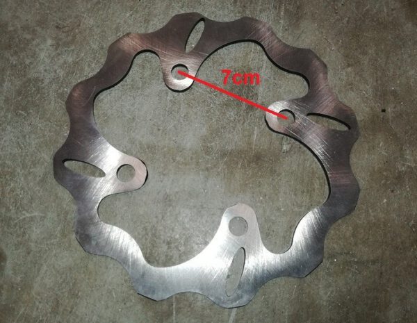 DISCO FRENO POSTERIORE 18cm SUPERMOTO GP1 KAYO MOTARD RACING  - pit bike stradale minimoto