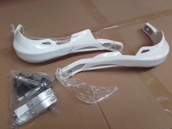 PARAMANI BIANCHI RACING MANUBRIO 22mm - 28mm ANIMA ALLUMINIO PROTEZIONE LEVE
